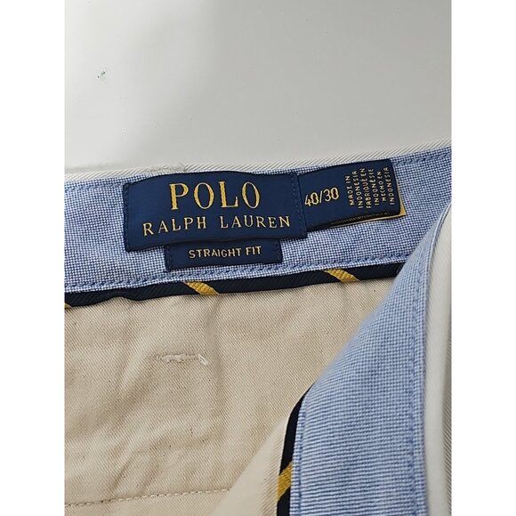 Polo Ralph Lauren Cotton Chino Pants Sailing Sailor Yacht Boating Artist Drawing - Picture 15 of 16